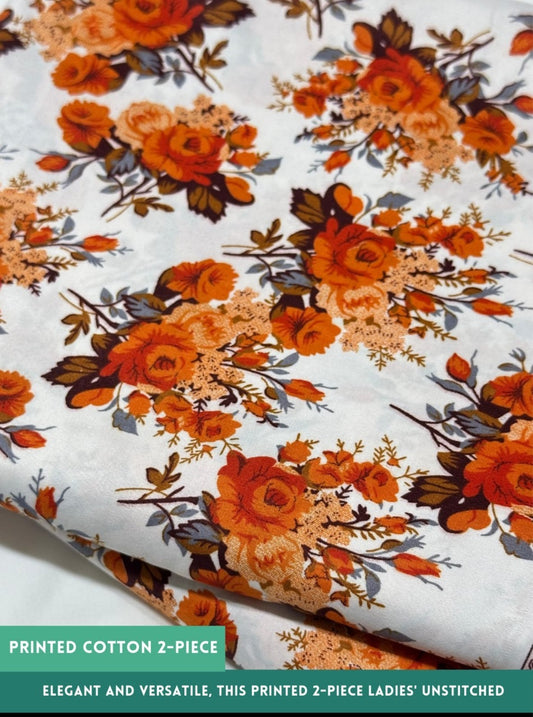 2 Piece All Over Summer Cotton