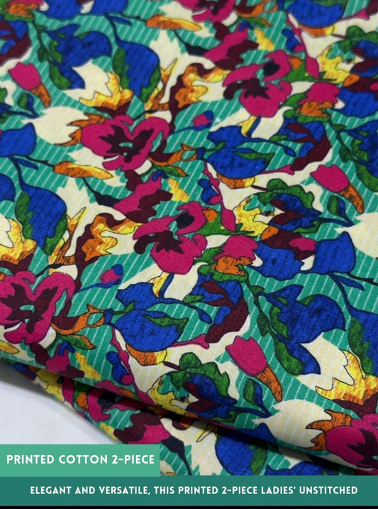 2 Piece All Over Summer Cotton